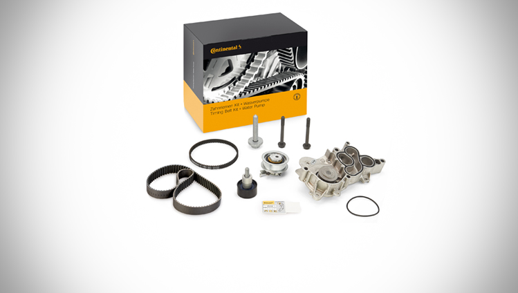 Continental PP224LK4 Pro Series Plus Timing Belt Kit With Water Pump 